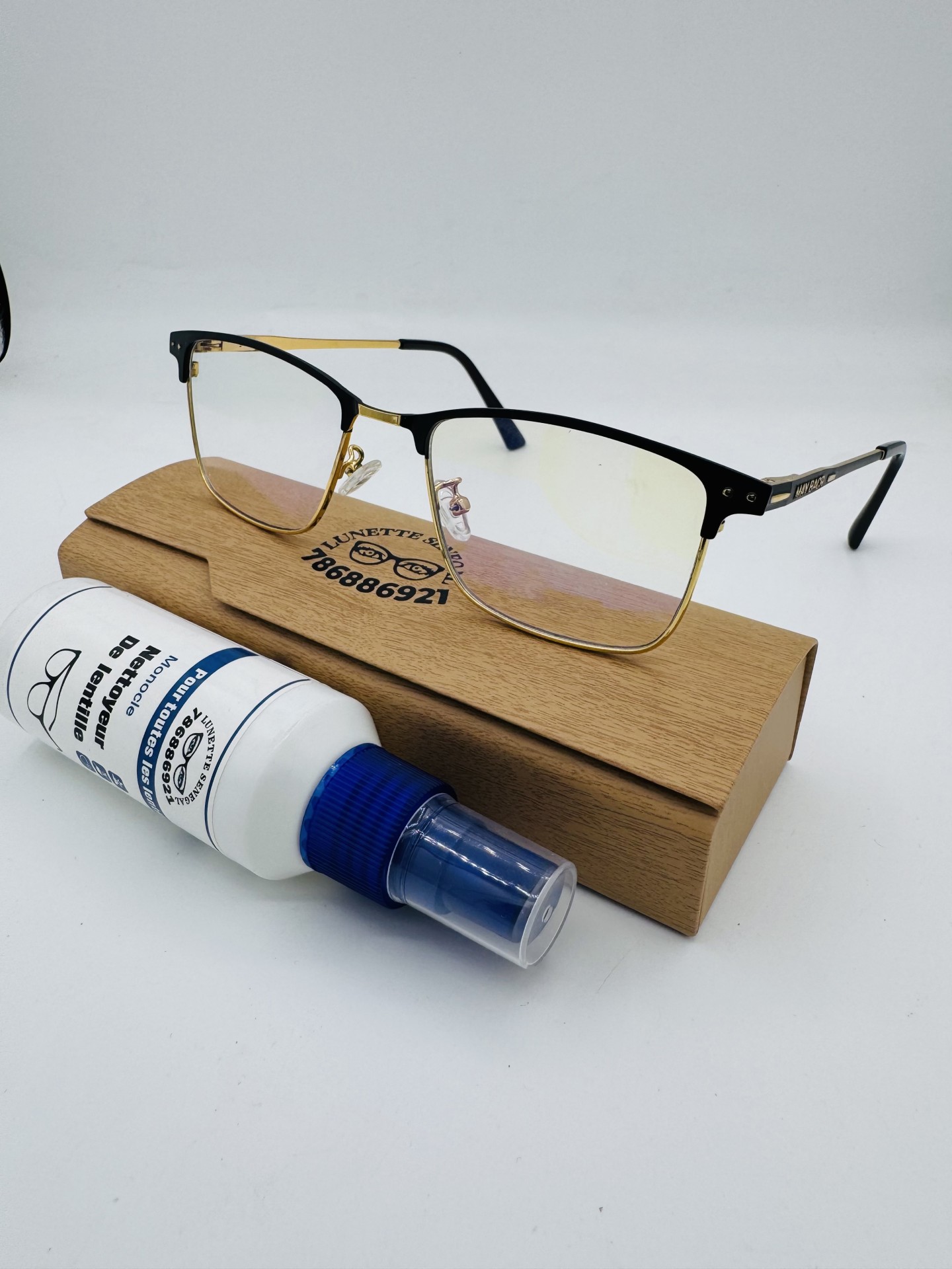 Lunettes Photogrey antireflets bleu simple